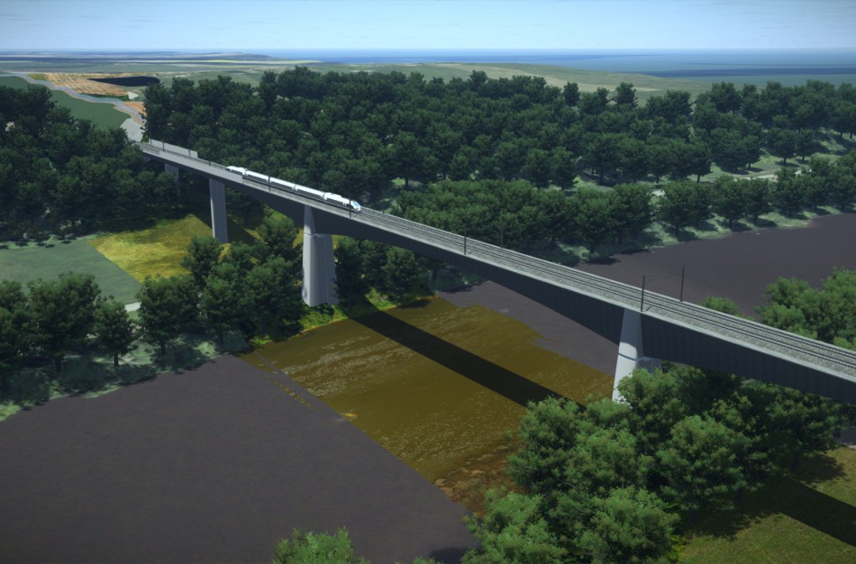 Prasidės grandiozinio geležinkelio tilto per Nerį statybos