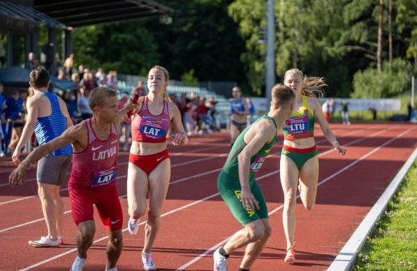 Baltijos šalių jaunių ir jaunimo čempionate vėl žibėjo lengvaatletė Ema Sarafinaitė
