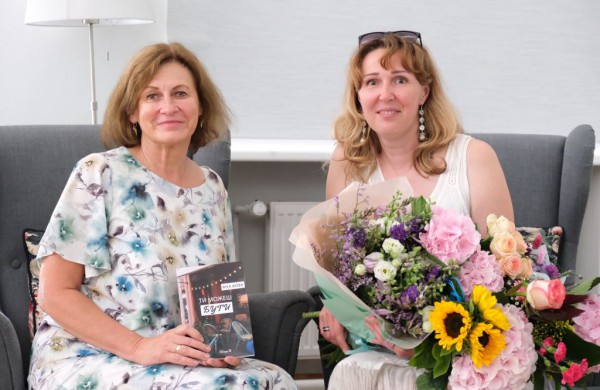 Jonavos viešojoje bibliotekoje - ukrainiečių rašytojos renginiai