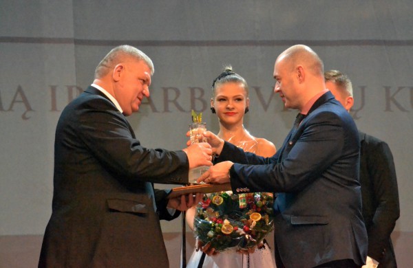 Tradiciniame mero padėkos vakare įteikti svarbiausi metų apdovanojimai