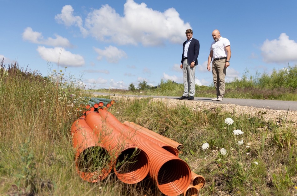 Rimkų kaime bus nutiesta 1,5 km naujų vandentiekio tinklų