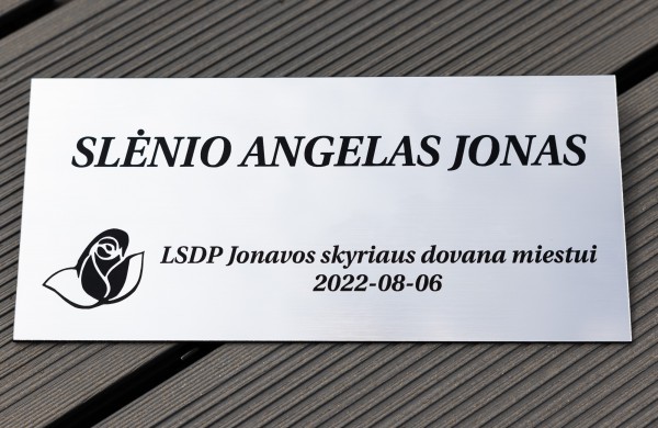 Slėnio angelas Jonas – Jonavos socialdemokratų dovana miestui