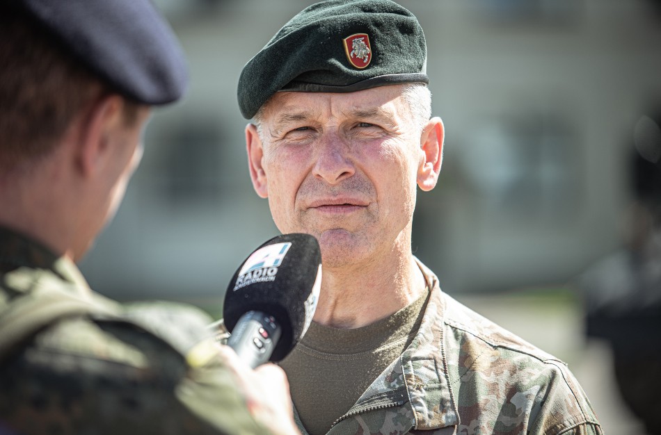 NATO priešakinių pajėgų bataliono Lietuvoje vadas: „Atgrasysime, o prireikus, ginsime Lietuvos teritoriją“