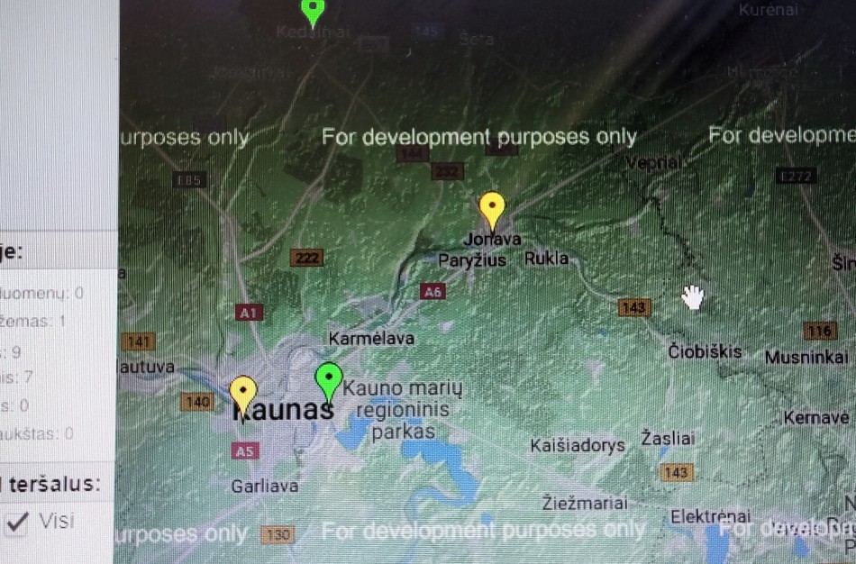 Jonavoje - vidutinis oro užterštumo lygis