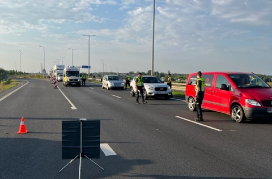 Pareigūnai Kaune ir Jonavoje patikrino apie 6,1 tūkst. transporto priemonių