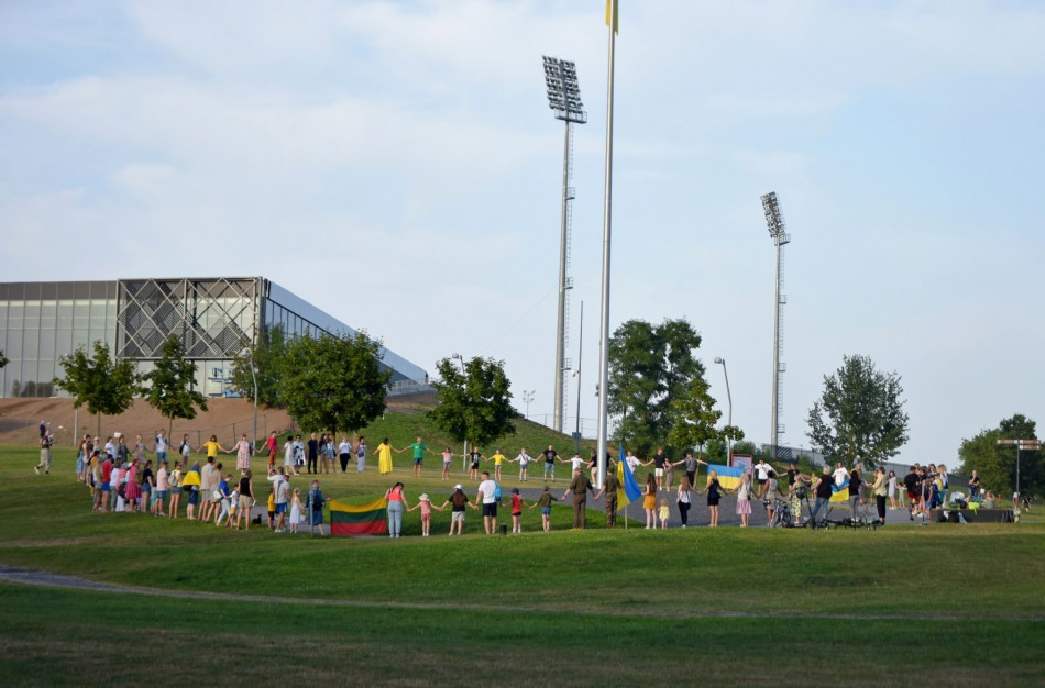 Jonavoje paminėta Ukrainos nepriklausomybės diena