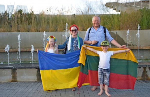 Jonavoje paminėta Ukrainos nepriklausomybės diena