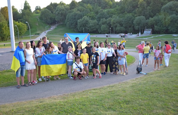 Jonavoje paminėta Ukrainos nepriklausomybės diena