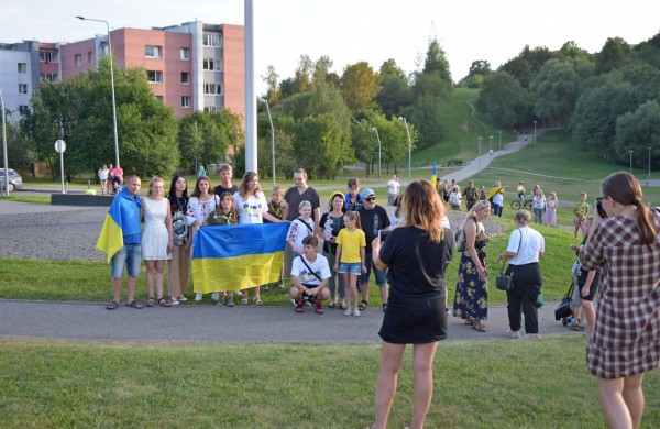 Jonavoje paminėta Ukrainos nepriklausomybės diena