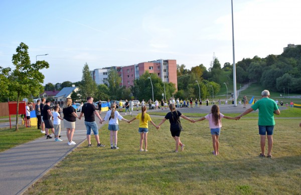 Jonavoje paminėta Ukrainos nepriklausomybės diena