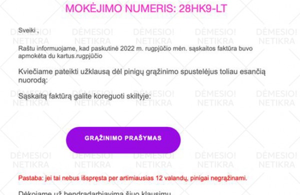 „Telia“ įspėja: finansiniai sukčiai naudojasi jų vardu