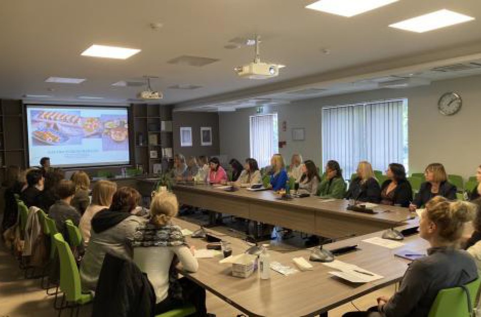 VMVT inspektoriams organizuotas seminaras apie maitinimą ugdymo įstaigose