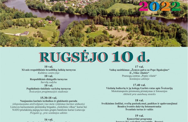 Ką veikti savaitgalį Jonavoje?