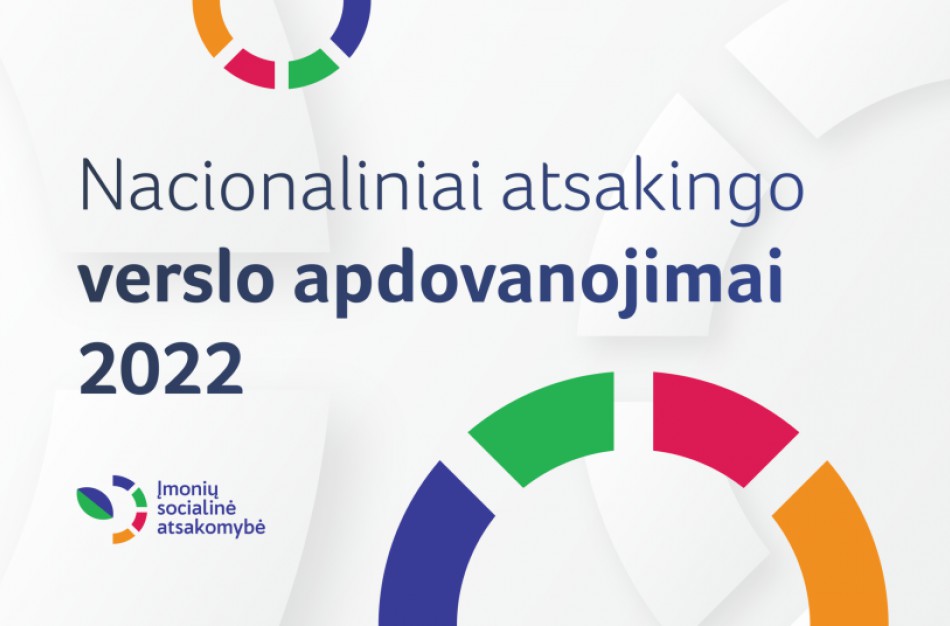 Nacionaliniai atsakingo verslo apdovanojimai 2022: įmonės jau gali teikti paraiškas