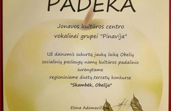 „Skambėk, Obelija“