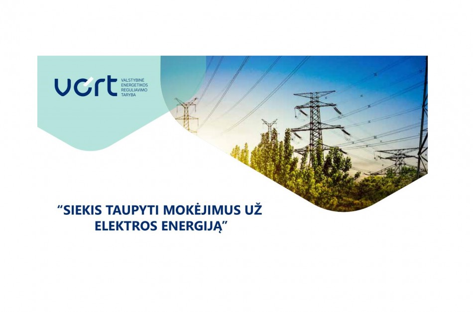 VERT organizuotame renginyje pristatyta nepriklausomų elektros energijos telkėjų paslauga