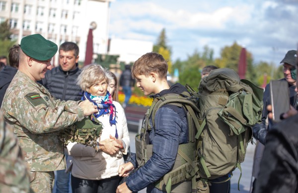 Priesaikos Lietuvai žodžius ištarė apie 900 karių