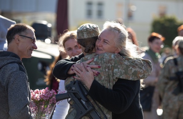 Priesaikos Lietuvai žodžius ištarė apie 900 karių