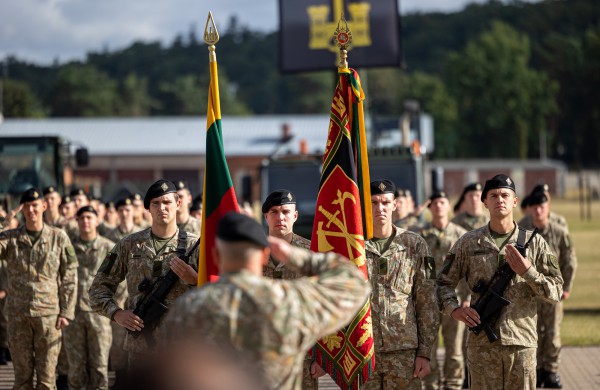 Priesaikos Lietuvai žodžius ištarė apie 900 karių