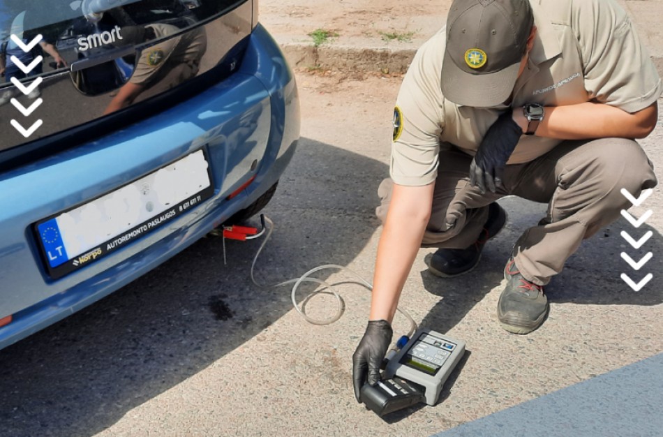Aplinkosaugininkai: patikrinus įmonių automobilių parkus rezultatai nudžiugino