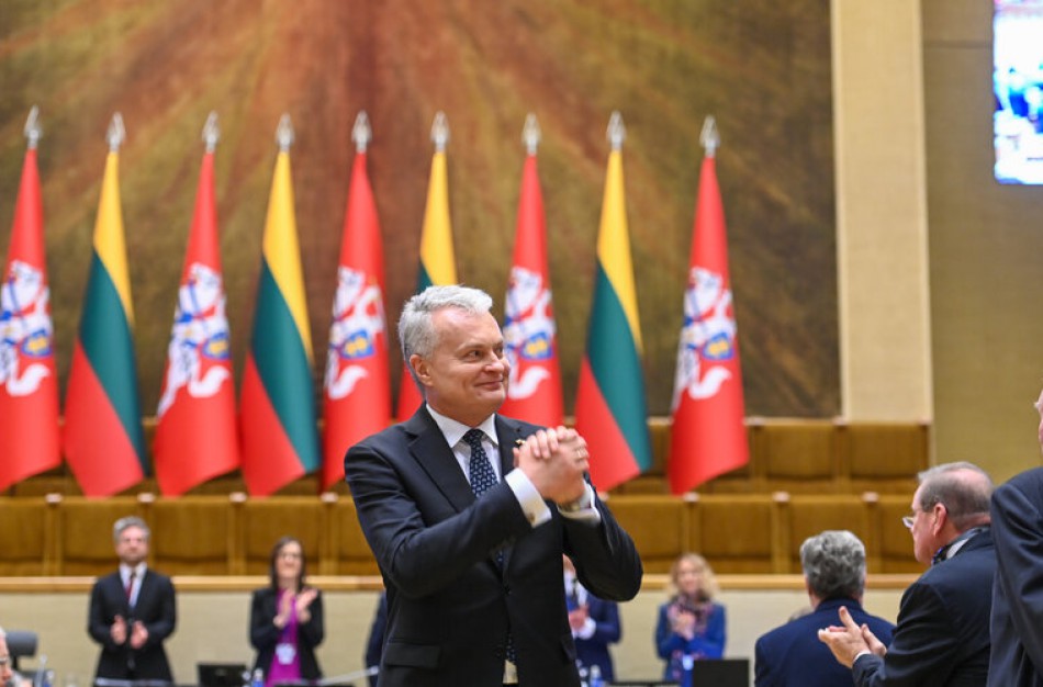 LR Prezidento Gitano Nausėdos sveikinimas Policijos – Angelų sargų – dienos proga