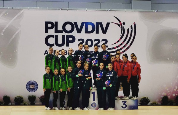 Tarptautinėse varžybose jonavietės pelnė sidabro medalį