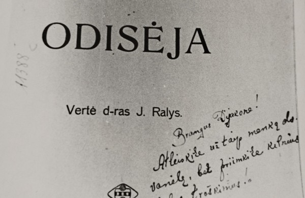 Šią dieną prieš 146 metus gimė gydytojas ir vertėjas Jeronimas Ralys (1876 10 10 - 1921 12 17)