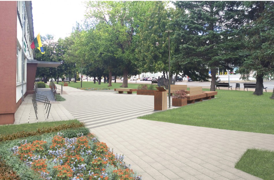 Parengti  J. Basanavičiaus g. 7 rekonstravimo projekto projektiniai pasiūlymai