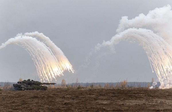 Pratybose „Geležinis vilkas 2022-II“ lankėsi Lietuvoje viešintis Belgijos karalius