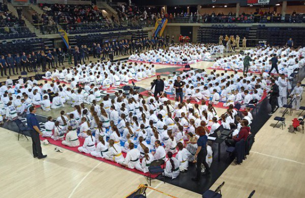 Jonavos Kyokushin karate „Kumite“ klubo komanda iš Kėdainių grįžo su keliais medaliais