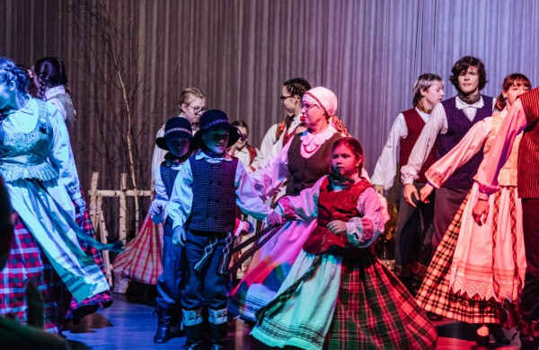 Žiemos šauktuvių šventė „Ožys ilgaragis", skirta vaikų folkloro ansamblio „Ramtatukai“ 10-mečiui