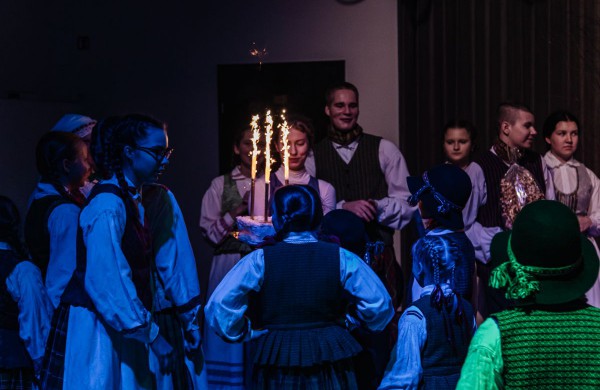 Žiemos šauktuvių šventė „Ožys ilgaragis", skirta vaikų folkloro ansamblio „Ramtatukai“ 10-mečiui