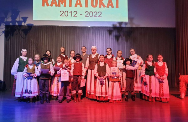 Žiemos šauktuvių šventė „Ožys ilgaragis", skirta vaikų folkloro ansamblio „Ramtatukai“ 10-mečiui