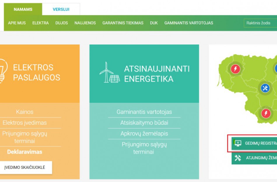 Ruklos miestelio elektros tinklai perduoti AB „ESO“