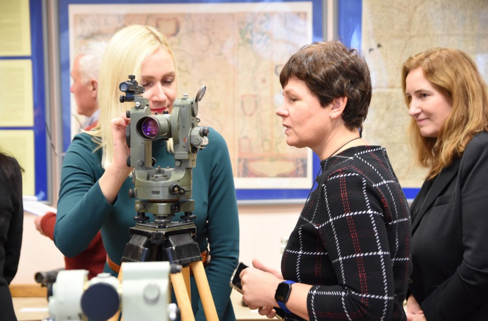 Upninkuose atidaryta unikali Geodezijos ir kartografijos paroda