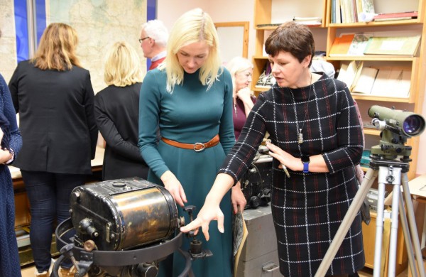 Upninkuose atidaryta unikali Geodezijos ir kartografijos paroda