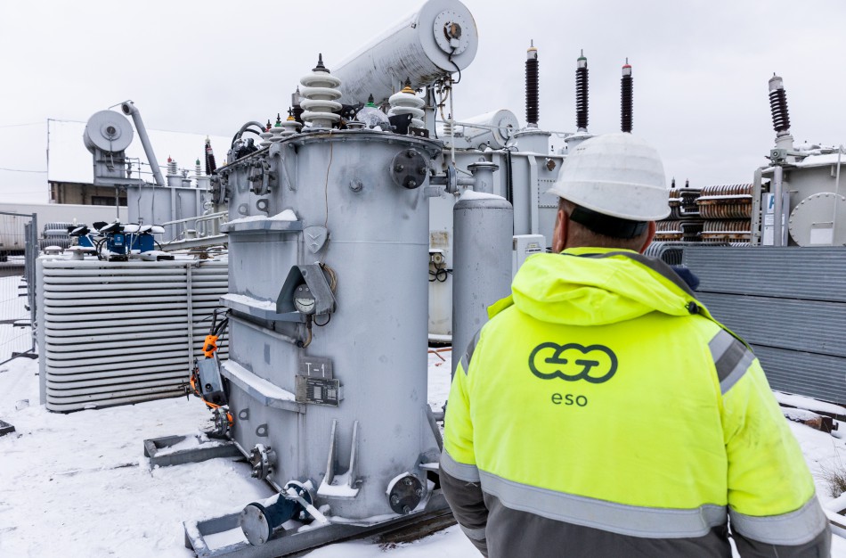 ESO Ukrainai teikia energetikos infrastruktūrai atstatyti reikalingą įrangą
