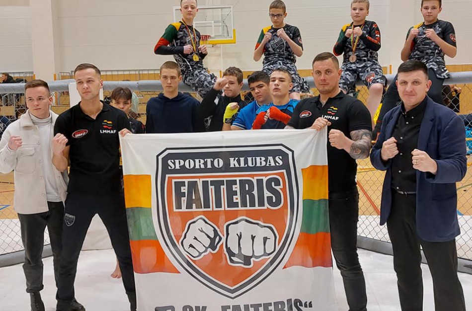 Iš Lietuvos MMA čempionato ,,Faiterio" sportininkai grįžo su ne vienu medaliu