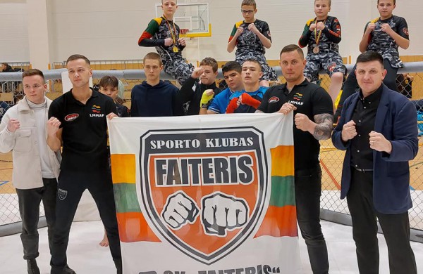 Iš Lietuvos MMA čempionato ,,Faiterio" sportininkai grįžo su ne vienu medaliu