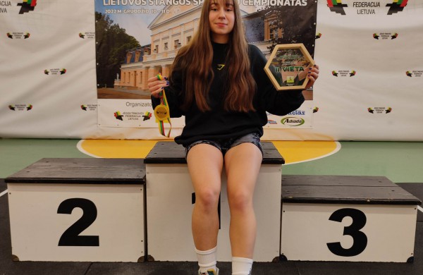 Iš varžybų - su keliais laimėjimais