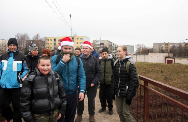 Iš Kalėdų žygiavo į Naujuosius metus