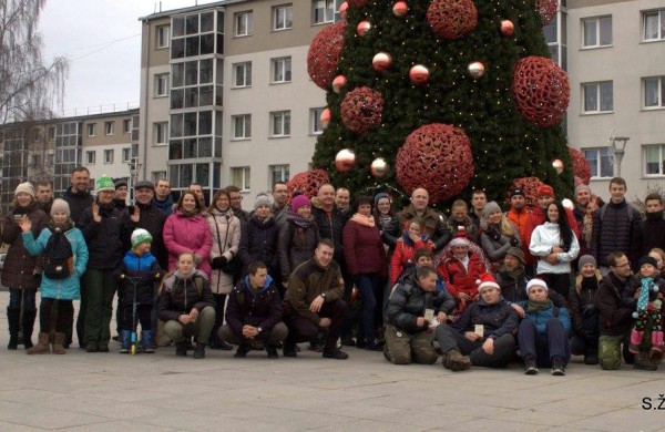Iš Kalėdų žygiavo į Naujuosius metus