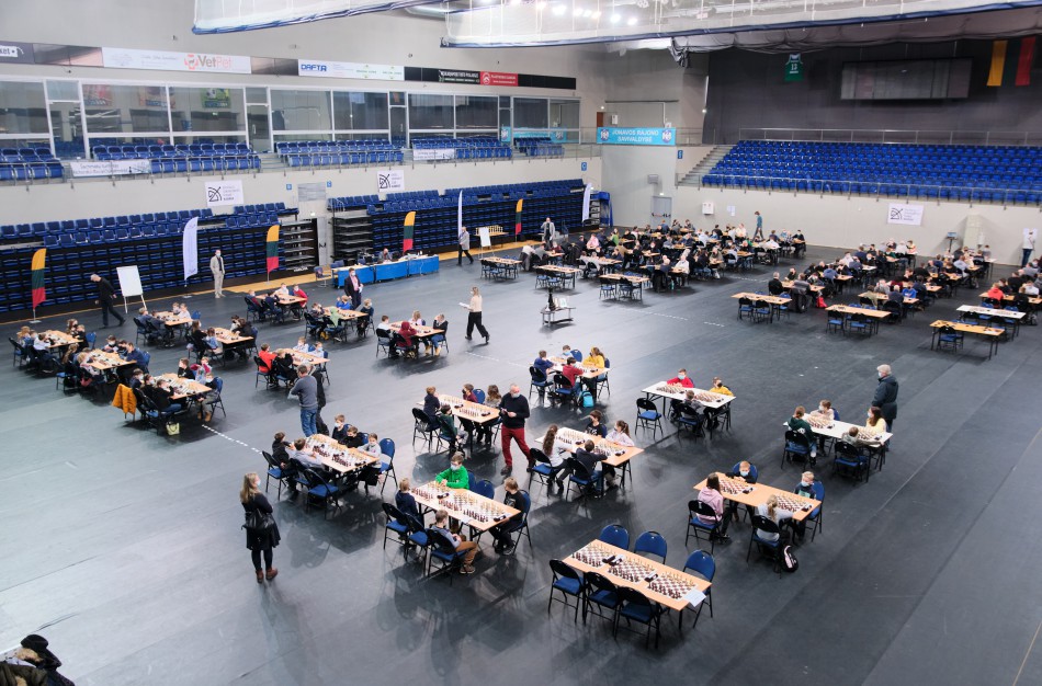 Sausį Jonavos sporto arenoje vyks tradicinis šachmatų turnyras treneriui R. Banaičiui atminti