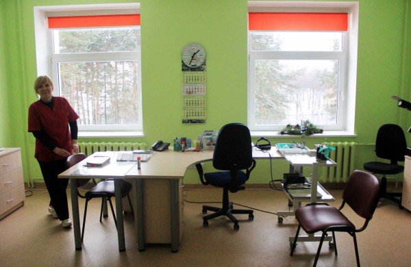 Jonavos ligoninės konsultacinėje poliklinikoje baigtas remontas