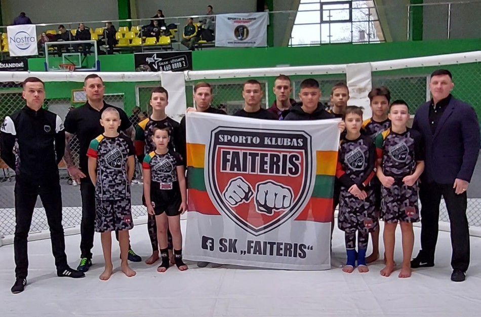,,Faiterio" sportininkai iš varžybų grįžo su ne vienu laimėjimu