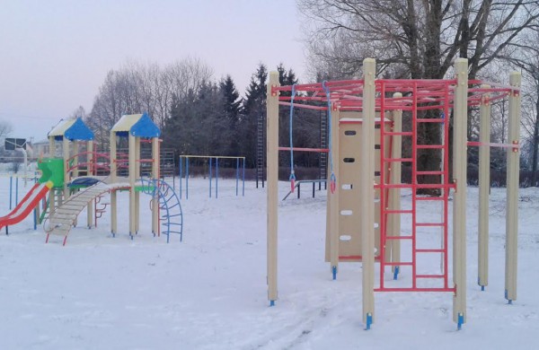 Laisvalaikio erdvė Bukonių kaime – ir vaikams, ir suaugusiems