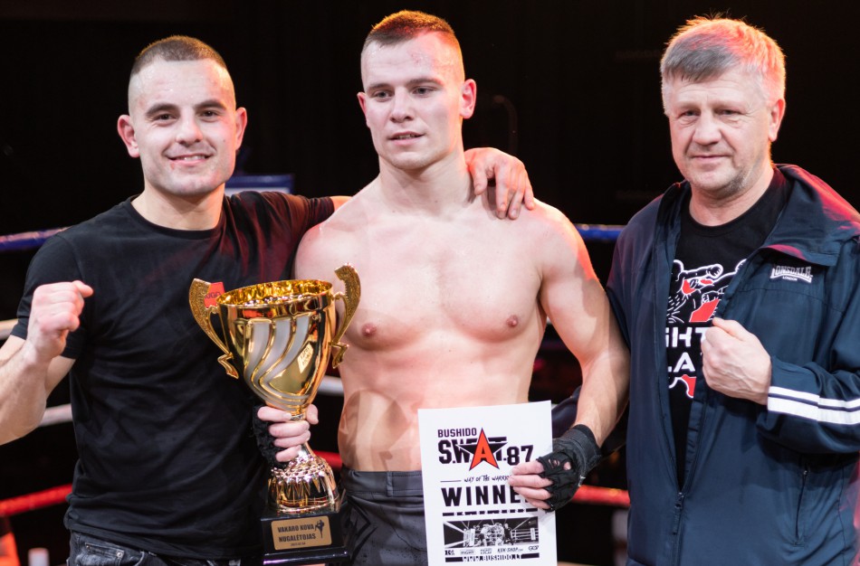 Nagliui Tamaševičiui atsivėrė durys į tolimesnius KOK ir MMA Bushido turnyrus
