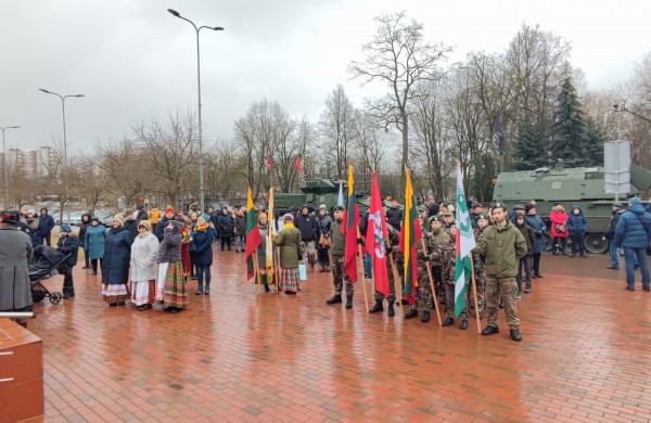 Minime Vasario 16-ąją - 105-ąsias Lietuvos valstybės atkūrimo metines