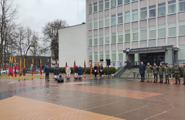 Minime Vasario 16-ąją - 105-ąsias Lietuvos valstybės atkūrimo metines