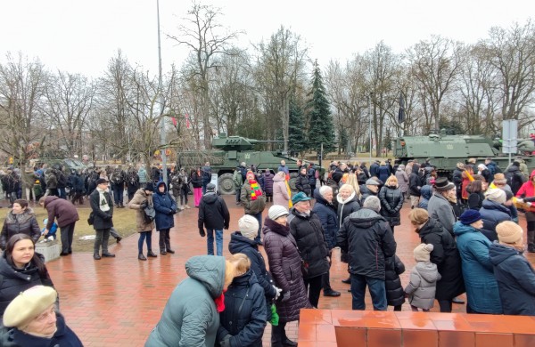 Minime Vasario 16-ąją - 105-ąsias Lietuvos valstybės atkūrimo metines